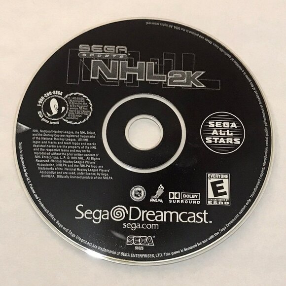Sega Dreamcast Sega Sports NHL 2K - Picture 1 of 1